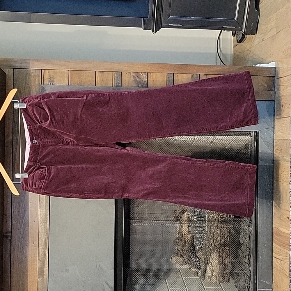 Lands End Velvet Trouser / Jeans 10 Petite